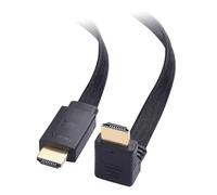 Cable Matters 90-Degree Flat 48Gbps Ultra HD 8K HDMI Cable 1.8m with 8K @60Hz, 4K @120Hz and HDR Support for PS5, Xbox Series X/S, RTX3080 / 3090, RX 6800/6900, Apple TV, and More - 1.8 m