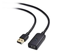 Cable Matters Active USB Extension Cable 5m, Active USB Extender Cable Male to Female for Webcam, Oculus Sensor, HTC Vive Link Box, Xbox Kinect, PlayStation Camera and More