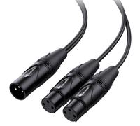 Cable Matters Balanced XLR Splitter Cable 2 Female to 1 Male 0.5m, XLR Y Cable, Microphone Splitter 1 Male to 2 Female
