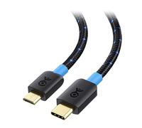 Cable Matters Braided USB C to Micro USB Cable 2m, (3A/15W Charging, 480Mbps Data) - MicroUSB to USBC Cord for Game Controller, Camera, GPS, Dash Cam