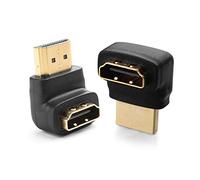 Cable Matters Combo-Pack 4K Right Angle HDMI Adapter, 90/270 Degree