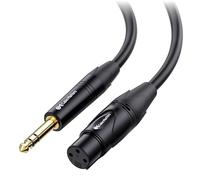 Cable Matters Female XLR to 1/4 Jack Cable 1.8m, for Microphone