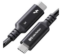 Cable Matters [Intel Certified] 80Gbps Thunderbolt 5 Cable, 1.5m, Black