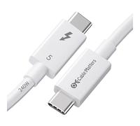 Cable Matters [Intel Certified] 80Gbps Thunderbolt 5 Cable, 1m, White
