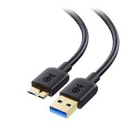 Cable Matters Micro USB 3.0 Cable 2m (Micro USB 3 Cable/USB External Hard Drive Cable) in Black 2 Metre for External Hard Drives Western Digital My Passport, Seagate Expansion, Toshiba Canvio