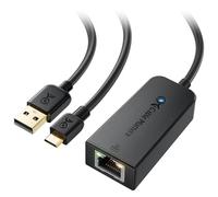 Cable Matters Micro USB to Ethernet Adapter Up to 300+Mbps, Fire Stick Ethernet Adapter, Compatible with Fire TV Stick, Chromecast (Gen 1-3, up to Aug 2020), Google Home Mini - Not for Roku