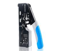 Cable Matters Modular RJ45 Crimping Tool for Shielded Pass Through Connectors, Cat5 Cat6 Cat7 Cat8 Ethernet Crimping Tool