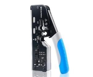 Cable Matters Modular RJ45 Crimping Tool for Shielded Pass Through Connectors, Cat5 Cat6 Cat7 Cat8 Ethernet Crimping Tool
