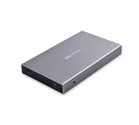 Cable Matters Premium Aluminum 10Gbps Gen 2 USB C Hard Drive Enclosure for 2.5" SSD/HDD with USBC and USB Cables - Thunderbolt 4 / USB4 / Thunderbolt 3 Port Compatible with MacBook Pro, MacBook Air