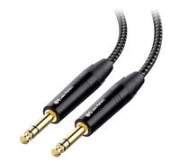 Cable Matters Premium Braided Balanced 1/4 Inch TRS Cable 3m