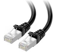 Cable Matters Snagless Cat 6a, Cat6a (SSTP, SFTP) Shielded Ethernet Cable in Black 15m