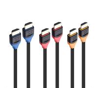 Cable Matters [Ultra High Speed HDMI Certified] 3-Pack 48Gbps 8K HDMI Cable 3.3 ft / 1m with 8K@60Hz 4K@240Hz and HDR Support for PS5 Xbox