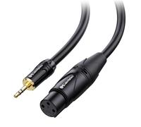 Cable Matters Unbalanced 3.5mm to XLR Female Cable 1.8m, Black