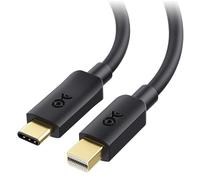 Cable Matters Unidirectional USB C to Mini DisplayPort Cable - 6ft, (USB C to Mini DP Cable) Supporting 4K 60Hz - Not Compatible with USBC or Thunderbolt 3 Storage, Hard Drive, or Audio Device