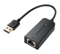 Cable Matters USB 2.0 to Ethernet Adapter (USB to RJ45) Supporting 10/100 Mbps Ethernet Network in Black