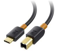 Cable Matters USB C Printer Cable 2 m (USB C to USB B Cable, USB B to USB C Cable) Compatible with Printer, MIDI Controller, MIDI Keyboard and More in Black