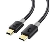 Cable Matters USB C to Mini USB Cable 1m, MiniUSB to USBC Cable for Game Controller, Camera, GPS, Dash Cam, Black