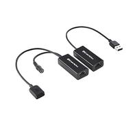Cable Matters USB Over Ethernet Extender with Power Adapter up to 150 ft - Full USB 2.0 Support for Keyboard, Mouse, Webcam, and More