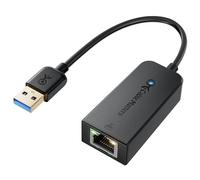 Cable Matters USB to Ethernet Adapter (USB 3.0) Supporting 10/100/1000 Mbps Network in Black (Not Compatible With Samsung TV)