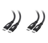 Cable Matters USB4 Cable 2m with 40Gbps Data, 8K Video, and 240W Charging, Compatible with Thunderbolt 4 & 3, USB C for iPhone 15 Pro Max Plus, MacBook, DELL XPS, Surface Pro (Pack of 2)