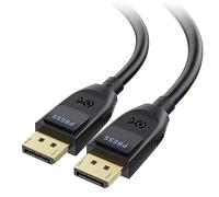 Cable Matters [VESA Certified] DisplayPort 2.1 Cable 2m, Support 40Gbps DP40 8K 120Hz, 4K 144Hz in Black with FreeSync, G-SYNC and HDR for Gaming Monitor, PC, RTX 4080/4090, RX 7900 and More