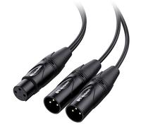 Cable Matters XLR Splitter Cable, Female to 2 Male XLR Y Cable 45 cm, 3 Pin Splitter Cord Audio Adapter, Microphone Patch Y cord