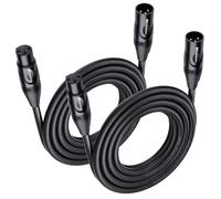 Cable Matters2-Pack, 15 Ft Male to Female XLR Microphone Cable