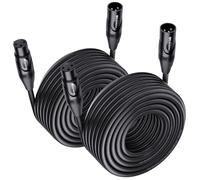 Cable Matters2-Pack, 50 Ft Male to Female XLR Microphone Cable