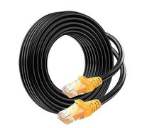 Cable MattersCat 6A Outdoor UTP 24 AWG Ethernet Patch Cable in Black - 50ft