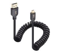 Cable MattersCoiled 8K Micro HDMI® to HDMI® Cable - 3