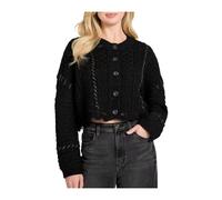 Cable Mix Kaori Cardigan - female - Guess - Cardigans - Black - M - Knitwear M