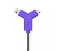 (CABLE ONLY) Logitech Swytch Black Violet Logitech Swytch 2.79 kg 377 mm 215 mm 221 mm