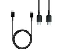 (Cable Only) Samsung EU 2 Pin 2 Amp 25 Watt Super Fast Mains Charger USB-C Data Cable Black