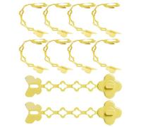 Cable Organiser, Pack of 10 Self-Adhesive Cable Management Clips, Wire Holder, for Organising Kitchen Appliances, for the Wall, in the Bedroom, for the Living Room and for the Bedside Table