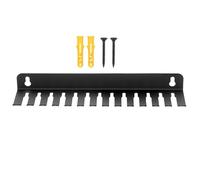 Cable Organizer - 13 Slots Steel Data Cable Organizer Rack for Wall,Space-Saving Raceways for Workshops Studios Server Rooms Workbenches Computer