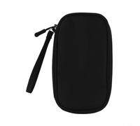 Cable Organizer Bag 12x19cm Oxford Cloth Travel Case(light grey double layer)