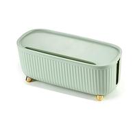 Cable Organizer Box Wire Concealment Box Floor Socket Box Power Board Protection Storage Box The Top Is A Large Space Storage Table, For Living Room, Bedroom, Office (Color : Green)
