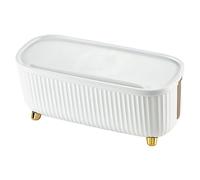 Cable Organizer Box Wire Concealment Box Floor Socket Box Power Board Protection Storage Box The Top Is A Large Space Storage Table, For Living Room, Bedroom, Office (Color : White)