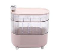 Cable Organizer Drawer 3 Tier Rotating Storage Box for Desk Countertop Home Office Accessories Cord Management 18.5x10.8x18cm