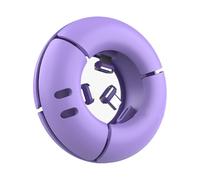 Cable Organizer - Magnetic Cable , Donut Shaped Silicone Holder | Flexible Storage Box, Cable Winder for Charger, Earphone, Portable Tidy Case for Travel, Work