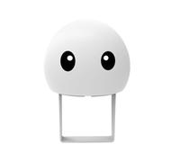 Cable Organizer - Silicone Elastic Holder - Cord Storage Organizer & Cable Management | For Daily Use Travel Bedroom Teens Adults Home Bedside Table, White/Dark Grey , Consulte la descripción