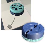 Cable Organizer/Spool for Cables, Ergonomic Cable Management System, Thick and Thin Cable Holders, Adjustable Cable Reel