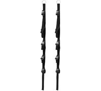 Cable Organizer Straps - 2-Piece Cord Holder, Multi Slot Bracket, Vertical Space Storage Solution | Ideal for Extension Cord Storage Garage Workshop Rv Garden Home Office Electrical Device Tidy