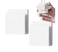 Cable Organizers,Charging Cable Organizer | Desktop Cable Holder 2 Pieces - Adhesive Charging Cable Sleeve, Charger Block Rack, Multifunctional Cable Management for Writing