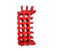 Cable organizes 9mm hole cord combs to minimize tangling in data centers and offices