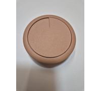 Cable outlet desk tidy keep all your wires tidy and untangled. Pack of 4 these are perfect cable management for your workspace 60mm diamater (LIGHT BROWN)