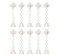 Cable , Pack of 10 Adhesive Cable Management Clips, Cable Holder, for Organisation in the Home, Kitchen, Living Room, Bedroom