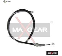 Handbrake cable Rear Axle Disc Brake 32-0242 MAXGEAR for SEAT VW SKODA AUDI