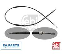 Cable, parking brake for AUDI A4 FEBI BILSTEIN 100563 fits Right Rear
