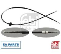 Cable, parking brake for AUDI A4 FEBI BILSTEIN 48304 fits Left Rear
